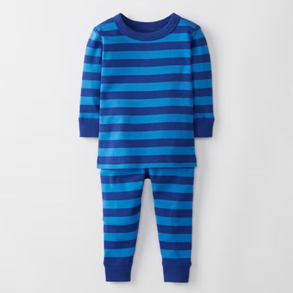 Hanna Andersson Blue Striped Pajama Set - Picture 1 of 10